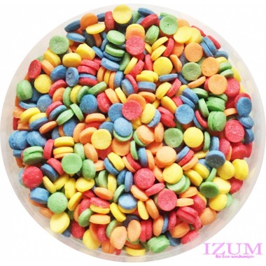 Посыпка кондитерская "Конфетти" мини, 50 г.