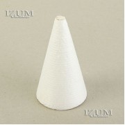 Конус из пенопласта, диаметр 5 см, высота 11 см ( 5*11 см), 1 шт.
