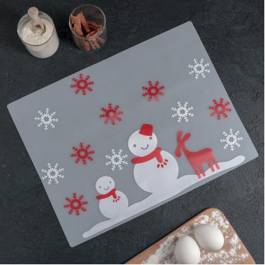 Коврик 40х30 см "Новый год"