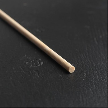 Палочка-дюбель для кондитерских изделий 30 см, бамбук, 1 шт.