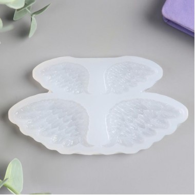 Молд силикон "Крылья" 4 предмета 0,8х10,5х5,5 см