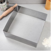 Форма для выпечки и выкладки "Квадрат", H-10 см, 12*12 см.