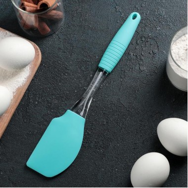 Лопатка кондитерская 25 см (бирюзовая)
