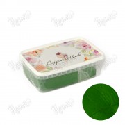 Сахарная Мастика "Сладкий Шёлк", РФ, Тёмно-зелёная, 1 кг.