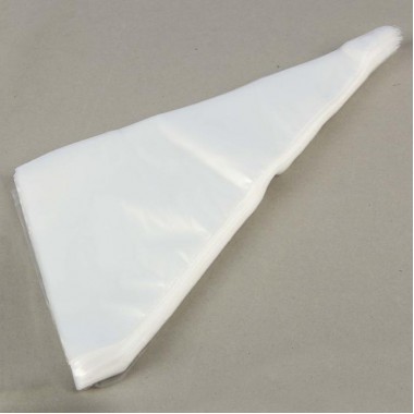 Одноразовый тонкий мешок 34,5*22 см,размер L, для лёгкого крема, 10 шт.