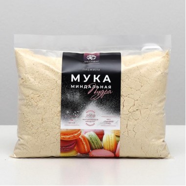 Миндальная мука, пудра до 100 мик., 100 г. Миндальная мука, пудра до 100 мик., 100 г.
