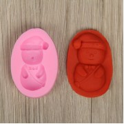 Молд " Снеговичок"8*5,5 см