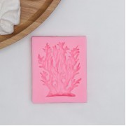 Молд «Коралл», 6×5,5×1 см, цвет розовый