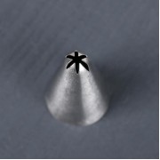 Насадка для кондитерского мешка d=3 см "Закрытая звезда" 000042