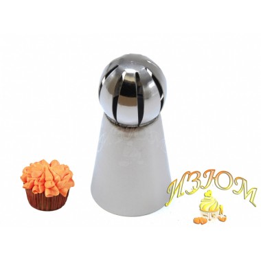 Насадка для кондитерского мешка d=3 см "Средние прорези" Насадка для кондитерского мешка d=3 см "Средние прорези"