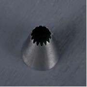 Насадка кондитерская "Безе" d вых. 1 см (№ 358) 000025