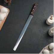 Нож для бисквита с крупными зубцами, рабочая поверхность 35 см, 2675719.