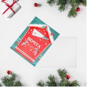 Открытка - комплимент «Новогодняя почта», 6 × 8 см, 6990920