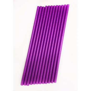 Трубочка бумажная, d=7 мм, фиолетовая, 1 шт. Трубочка бумажная, d=7 мм, фиолетовая, 1 шт.
