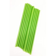 Трубочка бумажная, d=7 мм, салатовая, 1 шт.