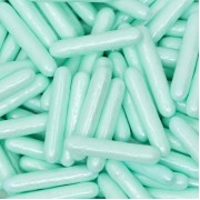 Кондитерская посыпка палочки, голубые перламутровые, 25 г