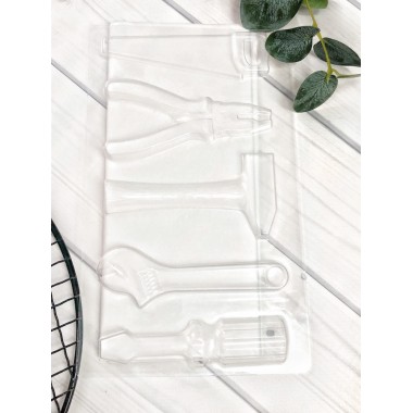 Форма для шоколада ИНСТРУМЕНТЫ, пластик