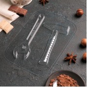 Форма для шоколада «Ключ и молоток».