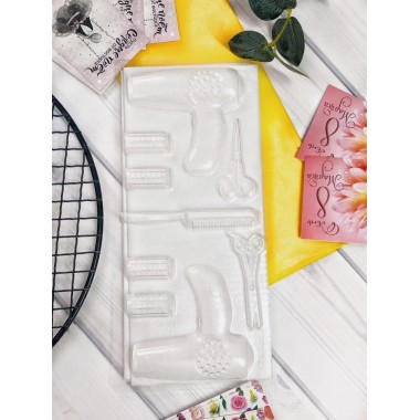 Форма для шоколада "Набор Парикмахера"