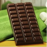 Форма для шоколада 7×15×1 см "Шоколад тёмный"