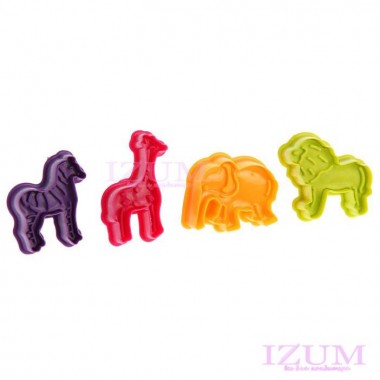 Набор плунжеров кондитерских 2 шт "Животные" Набор плунжеров кондитерских 2 шт "Животные"