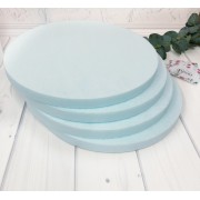 Подложка-подиум 380*20 мм из плотного голубого пеноплекса.