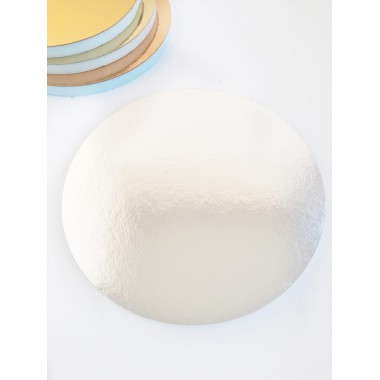 Подложка из пеноплекса под торт, h=2 см, СЕРЕБРО Подложка из пеноплекса под торт, h=2 см, СЕРЕБРО