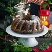 Тортовница фарфоровая, 25х9 см