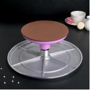 Подставка для торта «Лазурь», d=31 см, цвет МИКС