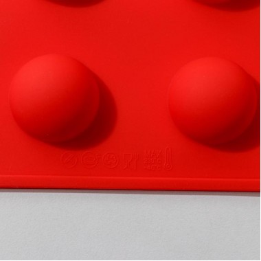 Форма «Шарики», 56,5×37×2 см, 70 ячеек (d=2,8 см), цвет МИКС, 6905714