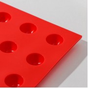 Форма «Шарики», 56,5×37×2 см, 70 ячеек (d=2,8 см), цвет МИКС, 6905714