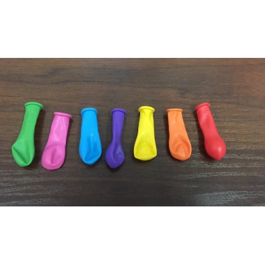 Шарики латекс мини, 8 см., Голубой