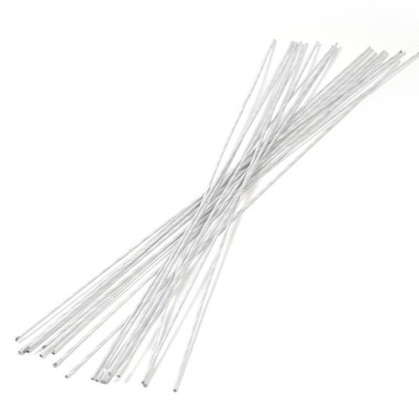 Проволока для сахарных цветов, белая, 40 см, №16 (диаметр 1,6 мм), 1 шт.