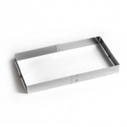 Форма для выпечки с регулировкой размера "Прямоугольная", H-5 см, 15х25 - 27х48 см.