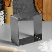 Форма раздвижная для выпечки "Прямоугольная", H-8,5 см, 18х32 - 26х50 см