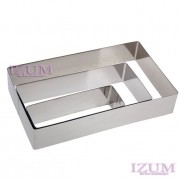 Набор форм для выпечки "Прямоугольник"4,5 см, 3 шт.