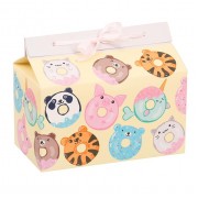 Коробочка для сладостей "Забавные пончики" 10*18*14 см.