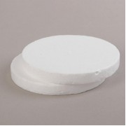 Фигурка для поделок и декорирования "Круг", набор 2 шт (размер 1 шт 14,7*1,6 см).