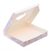 Коробочка для сладостей "Прекрасного настроения."25*25*4,5 см.