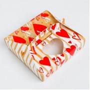 Коробка‒чемодан «Любовь к сладостям» 20 × 5 × 20 см.