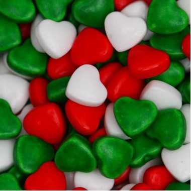 Посыпка микс «Новогодние сердечки», 25 г Посыпка микс «Новогодние сердечки», 25 г