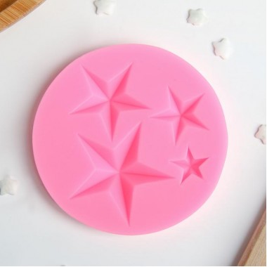 Молд силиконовый «Звезда», 8×8 см.