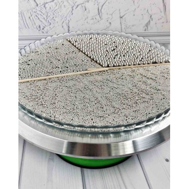 Посыпка сахарная "Шарики Серебро", 6 мм, 100 г. Посыпка сахарная "Шарики Серебро", 6 мм, 100 г.