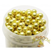 Посыпка "Шарики Золотые", 5 мм, 25 г.