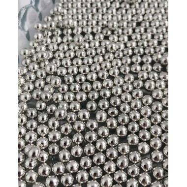 Посыпка "Шарики Серебряные", 3 мм, 20 г. Посыпка "Шарики Серебряные", 3 мм, 20 г.