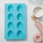 Форма для выпечки «Улей», 28×17 см, 8 ячеек (4,5×5,5×3 см), цвет МИКС