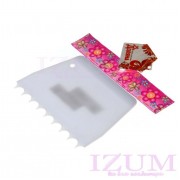 Скребок кондитерский "Волны" 13,5 * 10 см