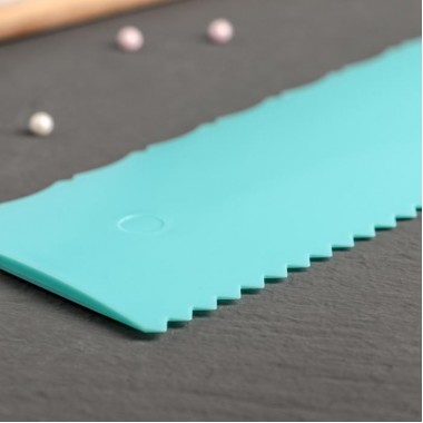 Шпатель кондитерский «Узор», двойной, 25,5×7,5 см Шпатель кондитерский «Узор», двойной, 25,5×7,5 см