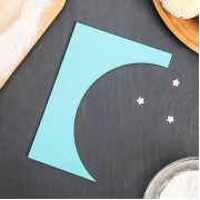 Шпатель кондитерский 17x12 см "Круг"