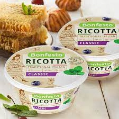 Сыр мягкий "Рикотта" с массовой долей жира в св 40%, 500г